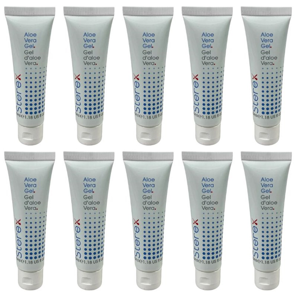 Sterex Soothing Gel With Aloe Vera - 10 x 35ml Bulk Buy - Salon First  Beauty Supplies - Salon First | Professional Beauty Supplies