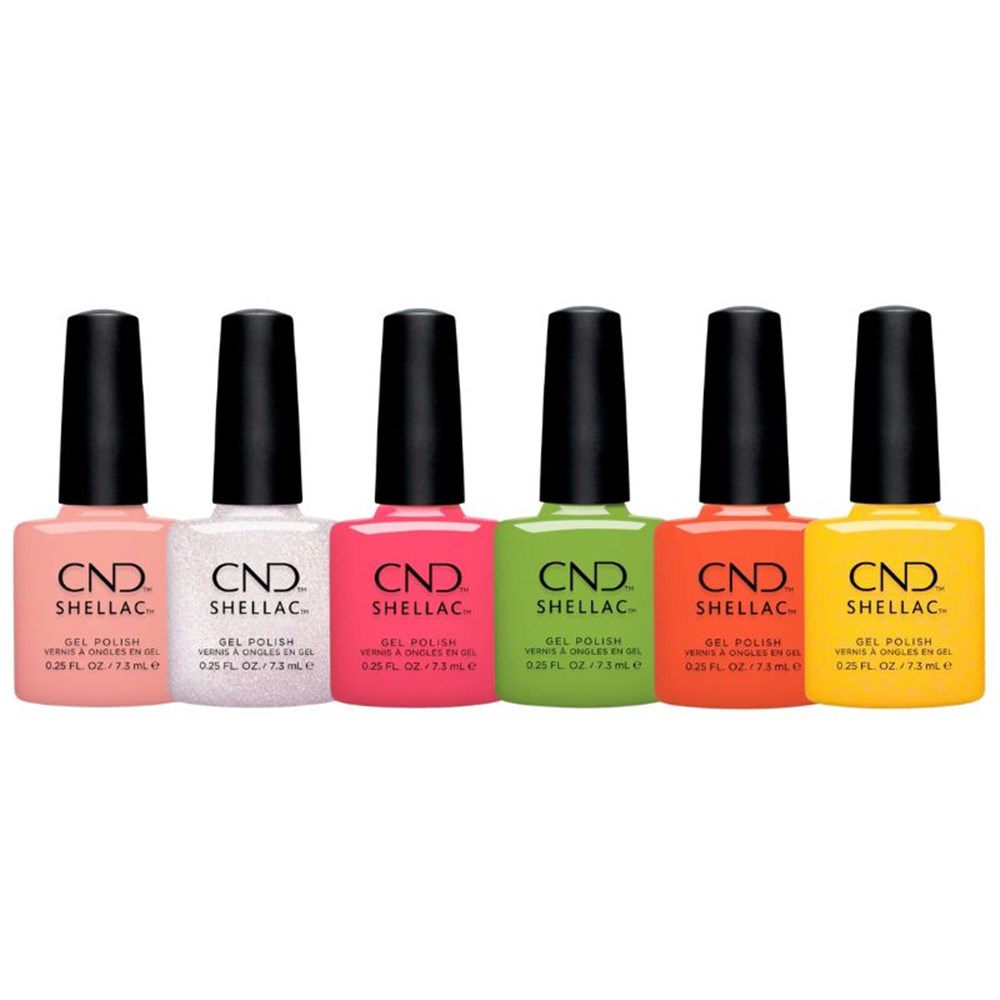 Shellac Collections CND Shellac Collection - Glean & Glow Colour Collection - Salon First ...