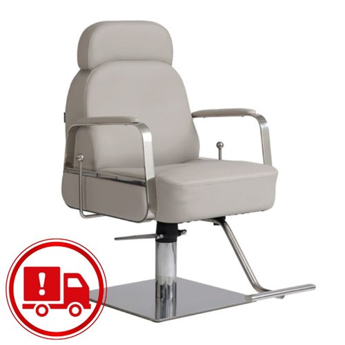 Reclining Salon Chair Claudia (Stone) Salon First Beauty - Main Image