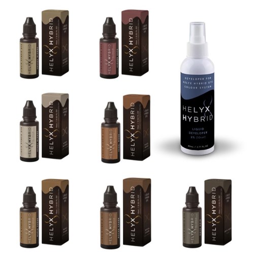 Elleebana Helyx Hybrid Dye Collection With Cream Developer - Salon ...