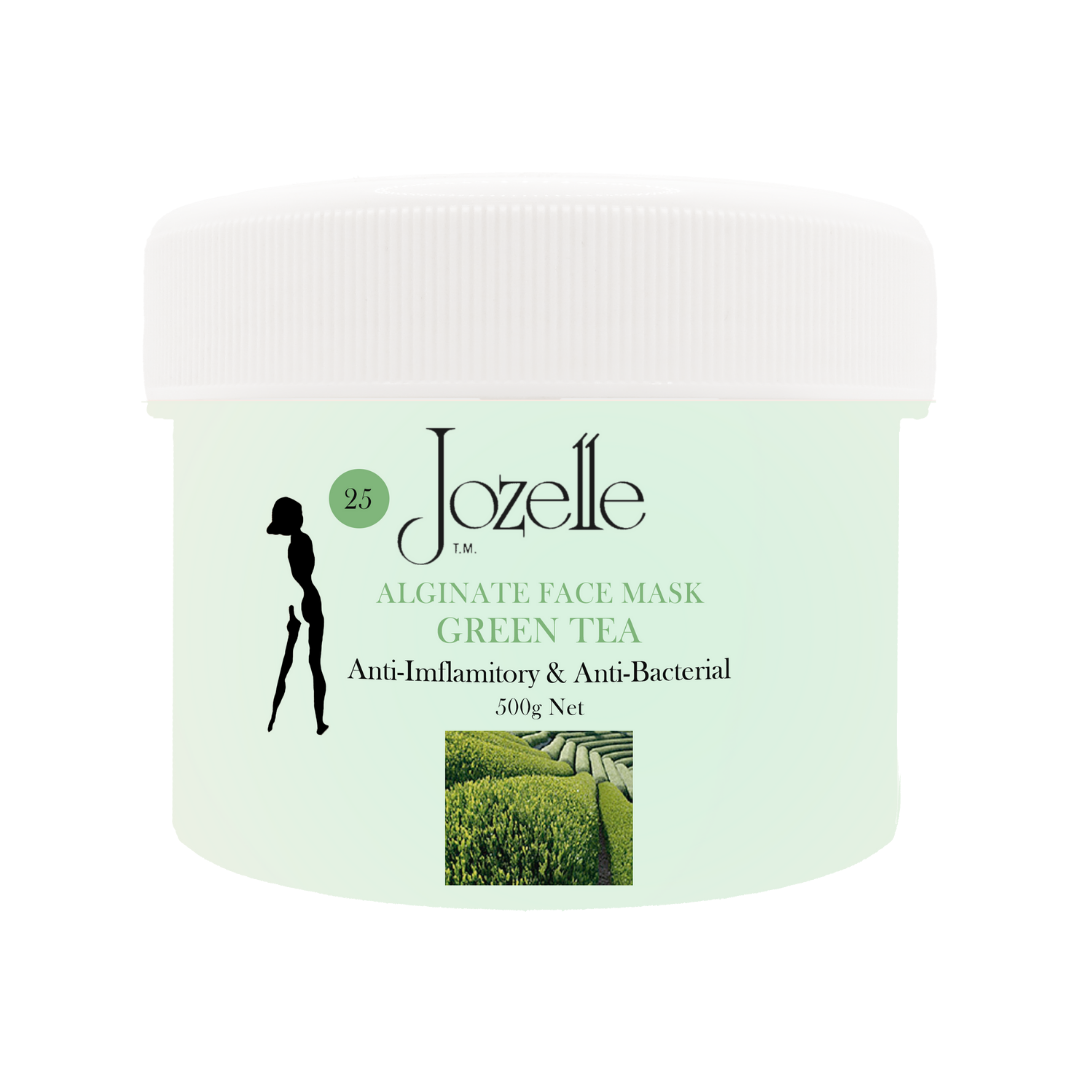 Jozelle Alginate Mask 25 Green Tea Anti Inflammatory & Lifting