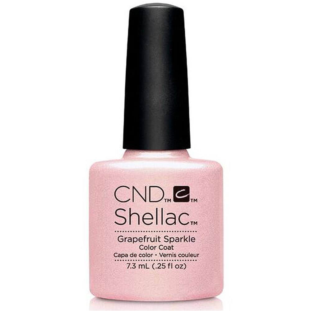 CND Shellac Gel Polish - Grapefruit Sparkle 7.3ml - Salon First Beauty ...